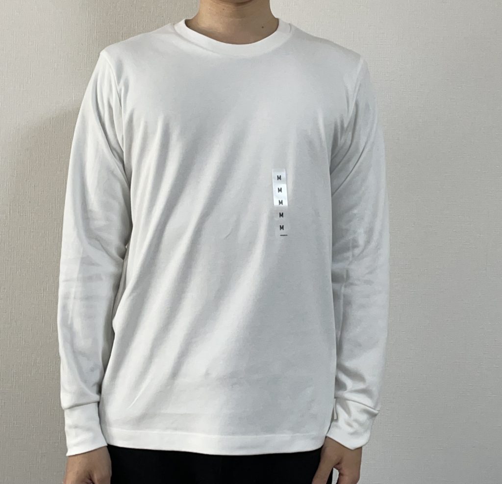 高品質新品 ユニクロソフトタッチクルーネックTシャツ 長袖Tシャツ 2枚